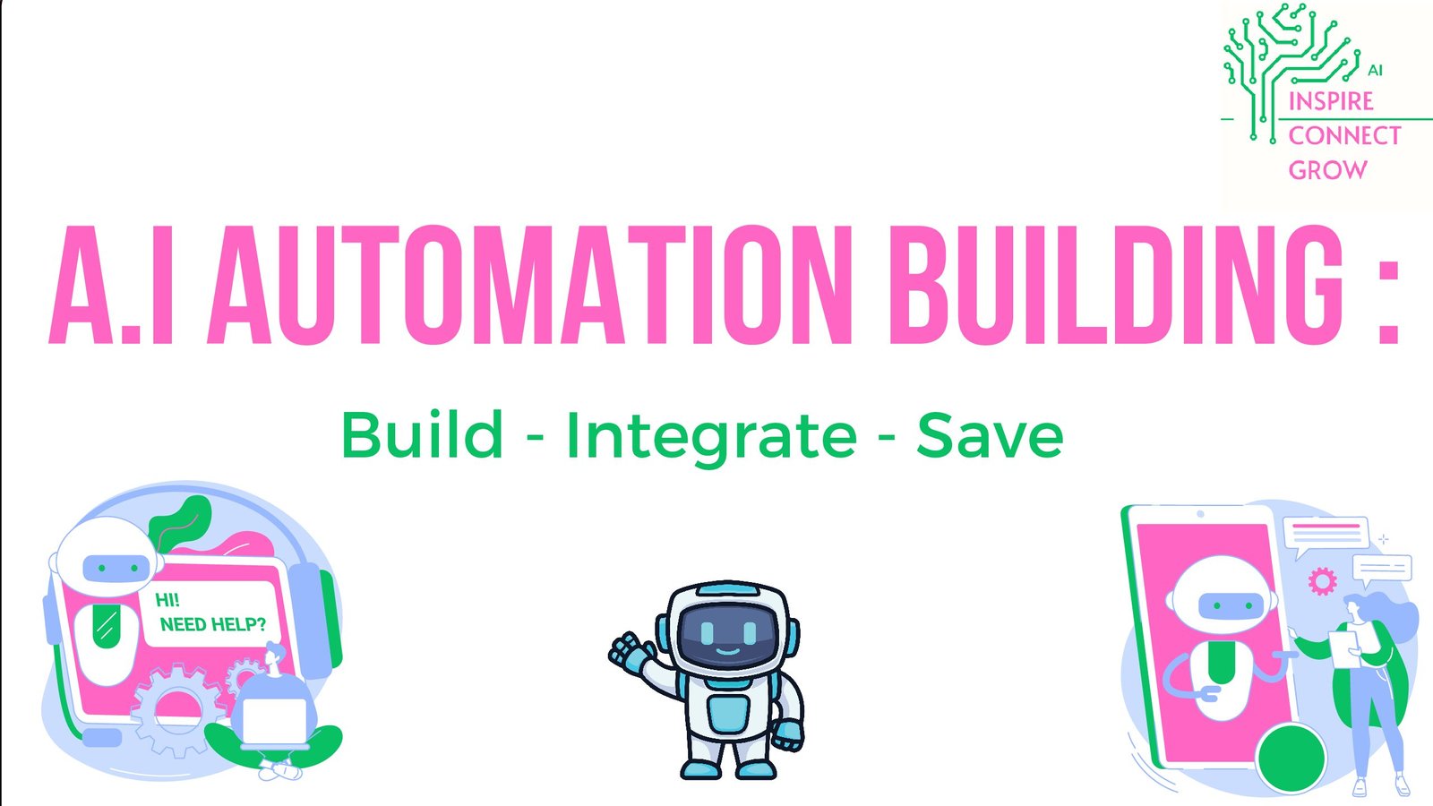 A.i Automation Building : Build – Integrate – Save ...